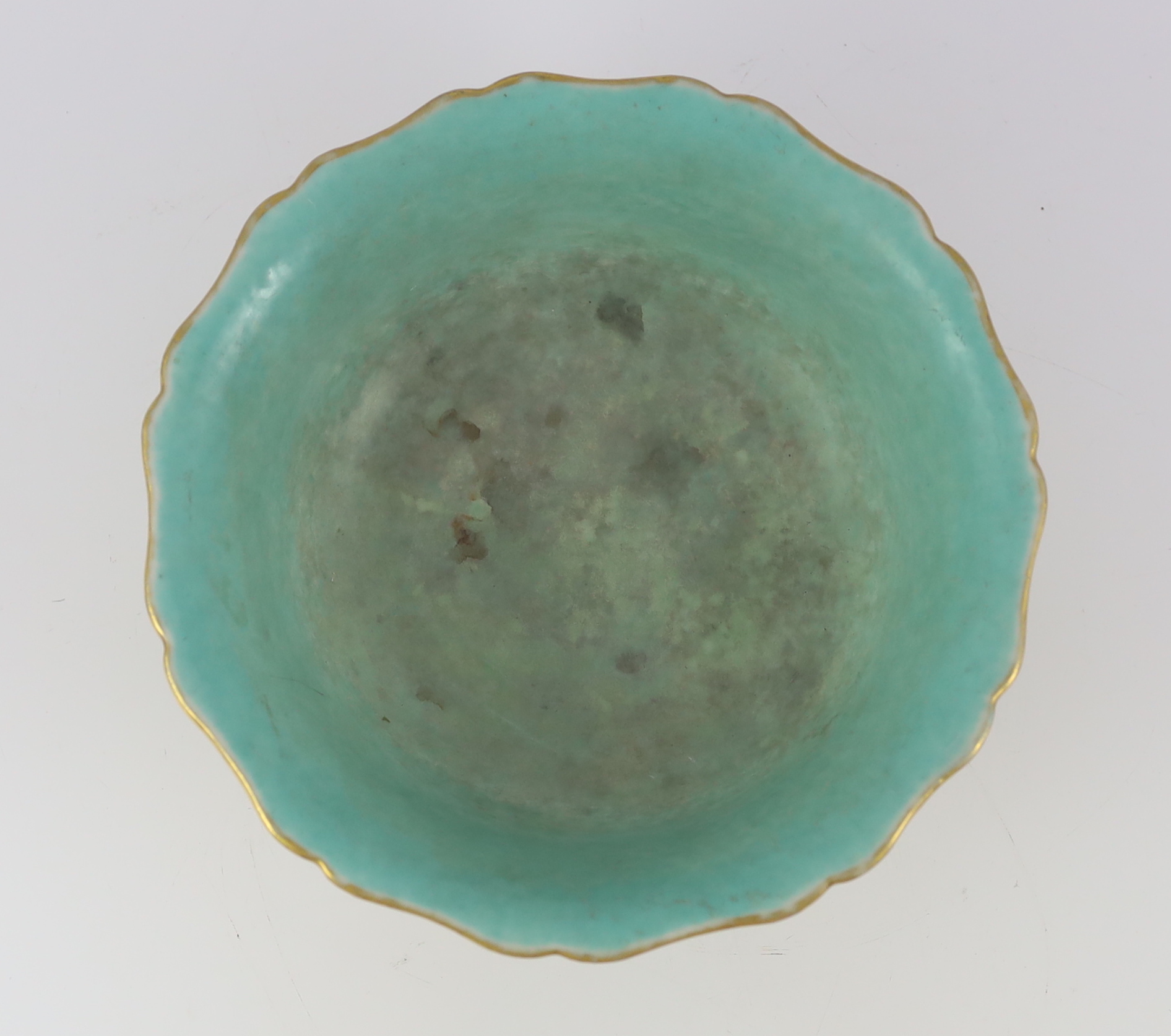 A Chinese yellow ground ‘phoenix’ bowl, Daoguang mark and of the period (1821-50)